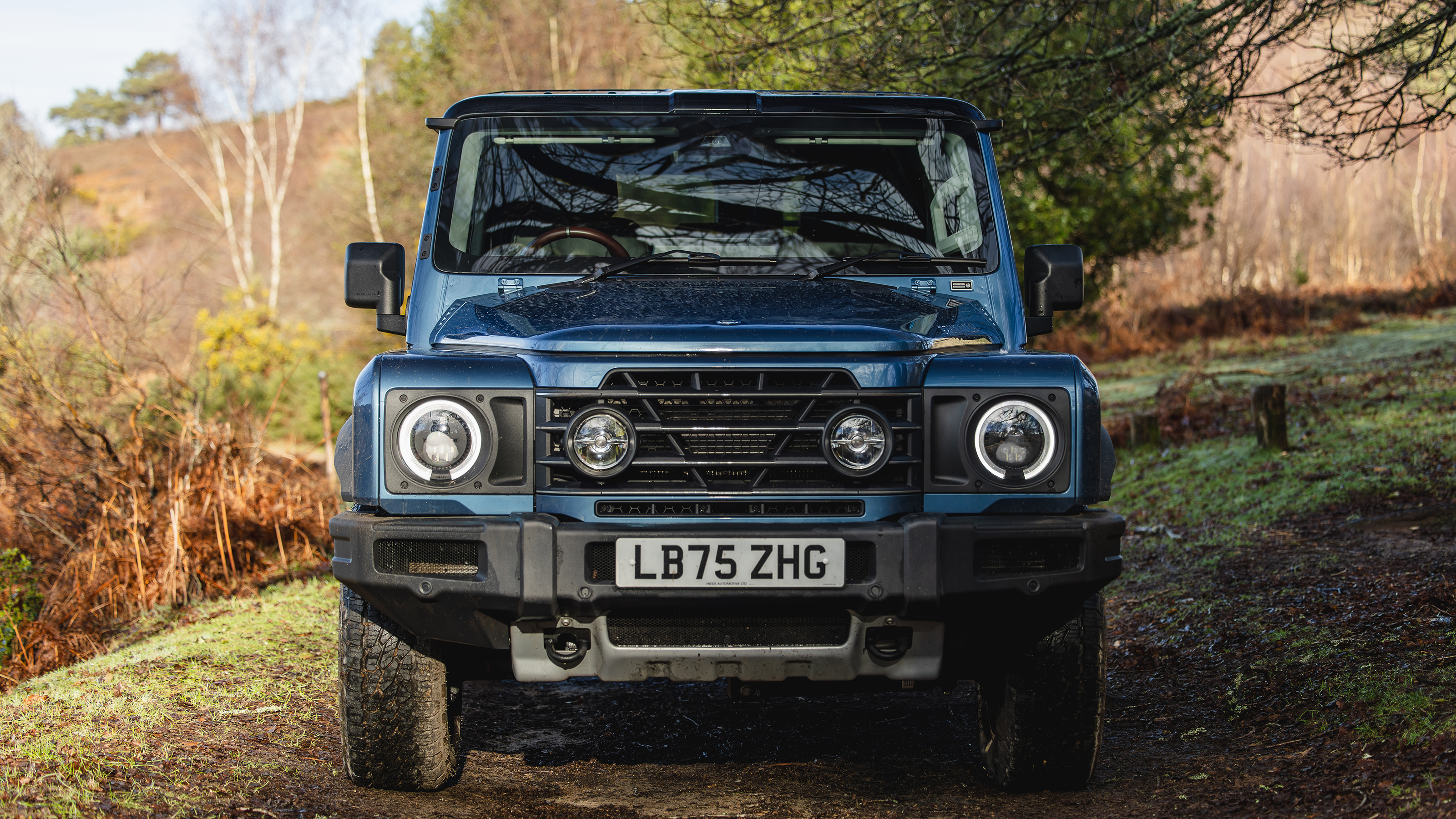 Ineos Grenadier - front action
