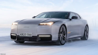 Jaguar GT - front (exclusive image)