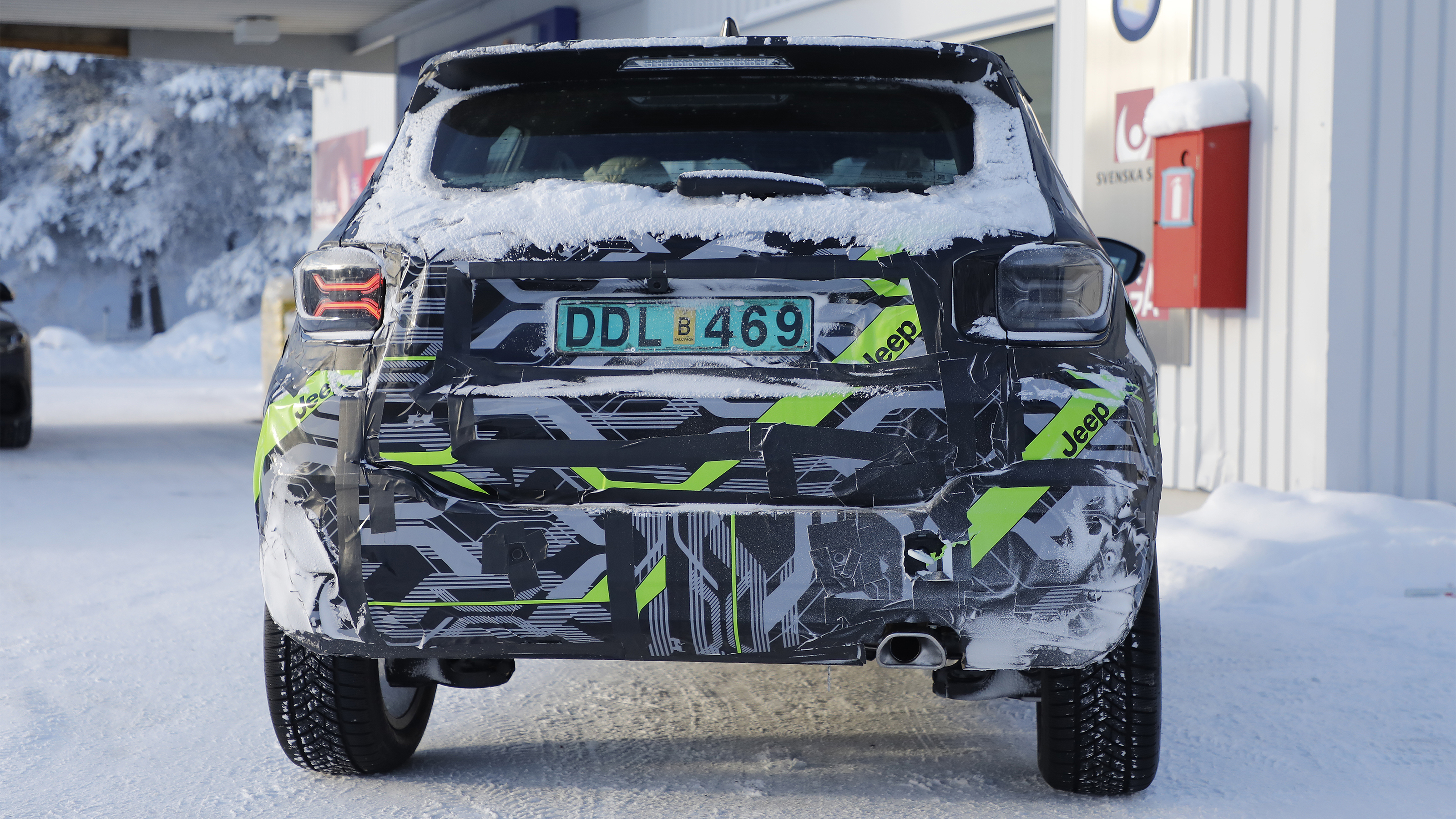 Jeep Avenger facelift - rear end