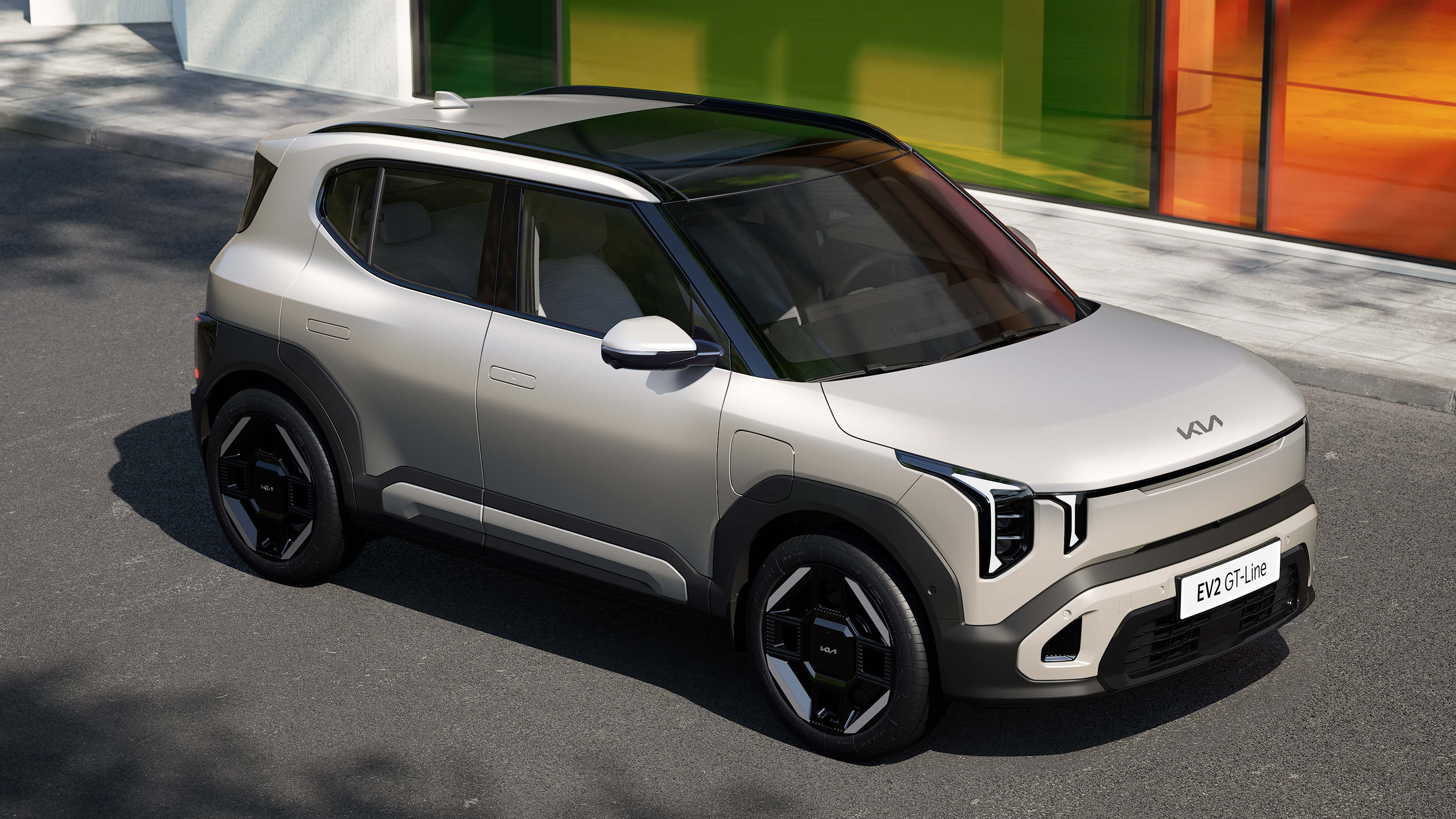 Kia EV2 front angled