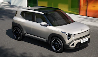 Kia EV2 front angled