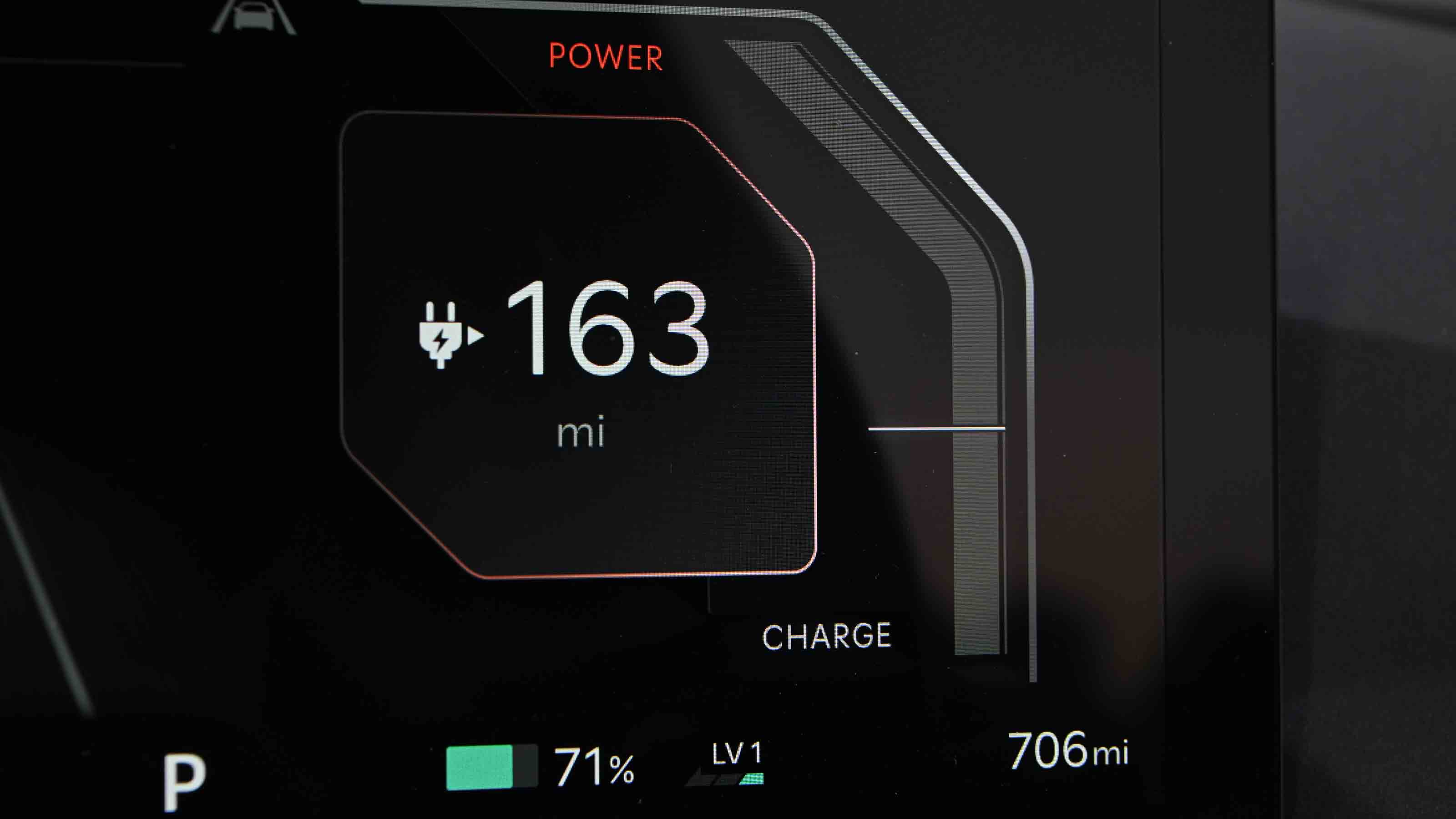 Kia EV5 - range remaining