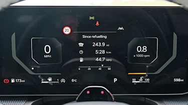 Kia K4 - driver screen