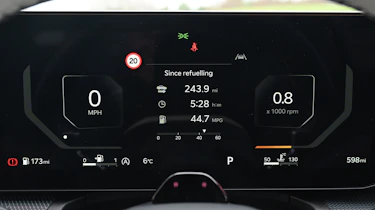 Kia K4 - dials