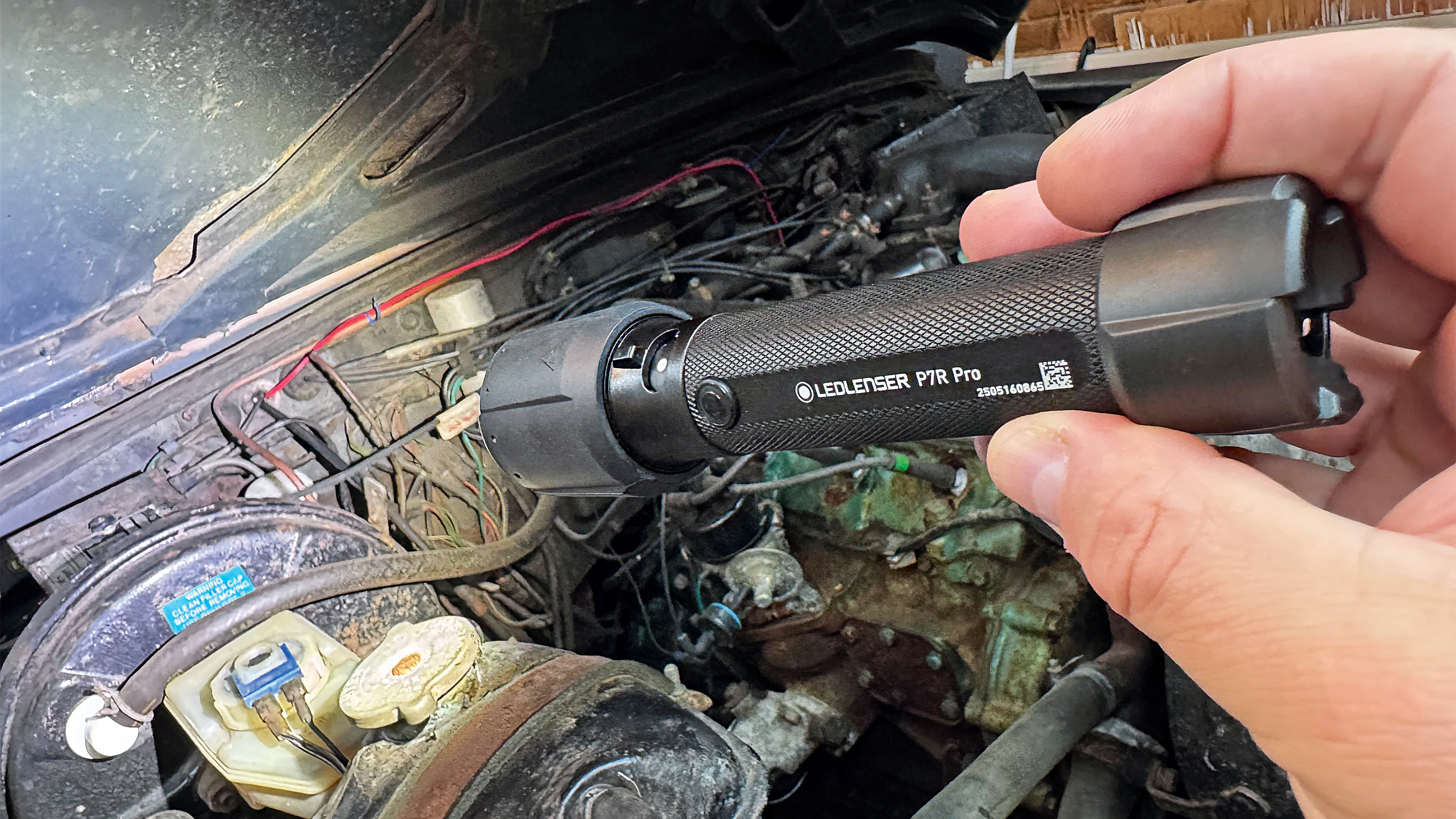 LED Lenser P7R Pro torch