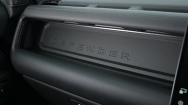 Land Rover Defender OCTA Black - passenger-side dashboard