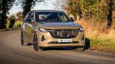 Mazda CX-60 - front cornering
