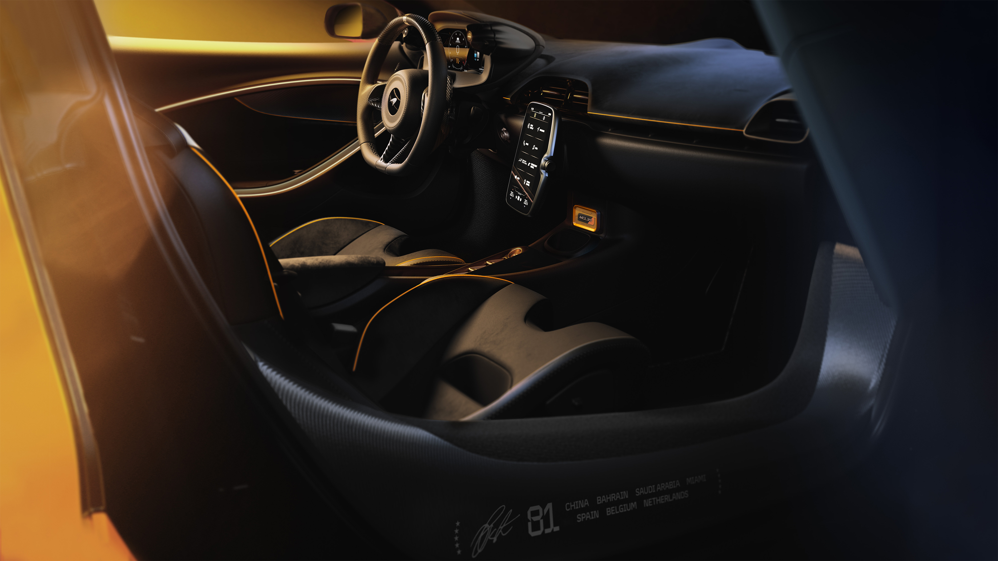 McLaren Artura Spider MCL39 Championship Edition - interior
