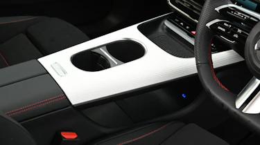 New Mercedes CLA being tested in the UK - centre console