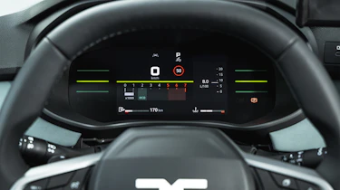 New Dacia Sandero Stepway - driver display