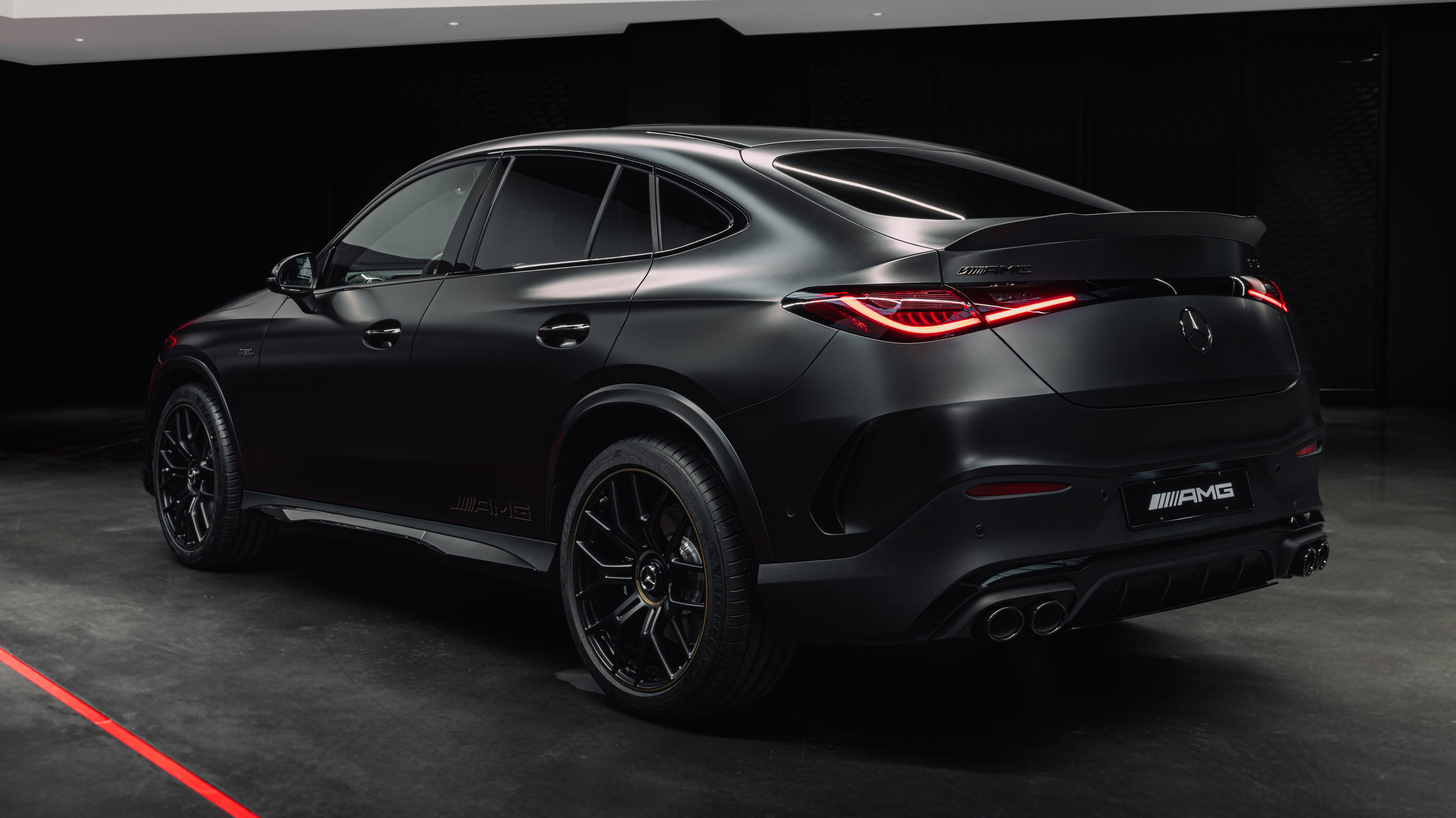 Mercedes-AMG GLC 53 Coupe - rear studio
