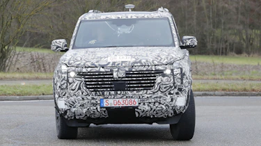 New Mitsubishi Shogun - front end