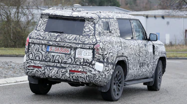 New Mitsubishi Shogun - rear 3/4