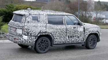 New Mitsubishi Shogun - rear angled