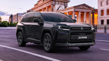 New Suzuki Across - dynamic front angled