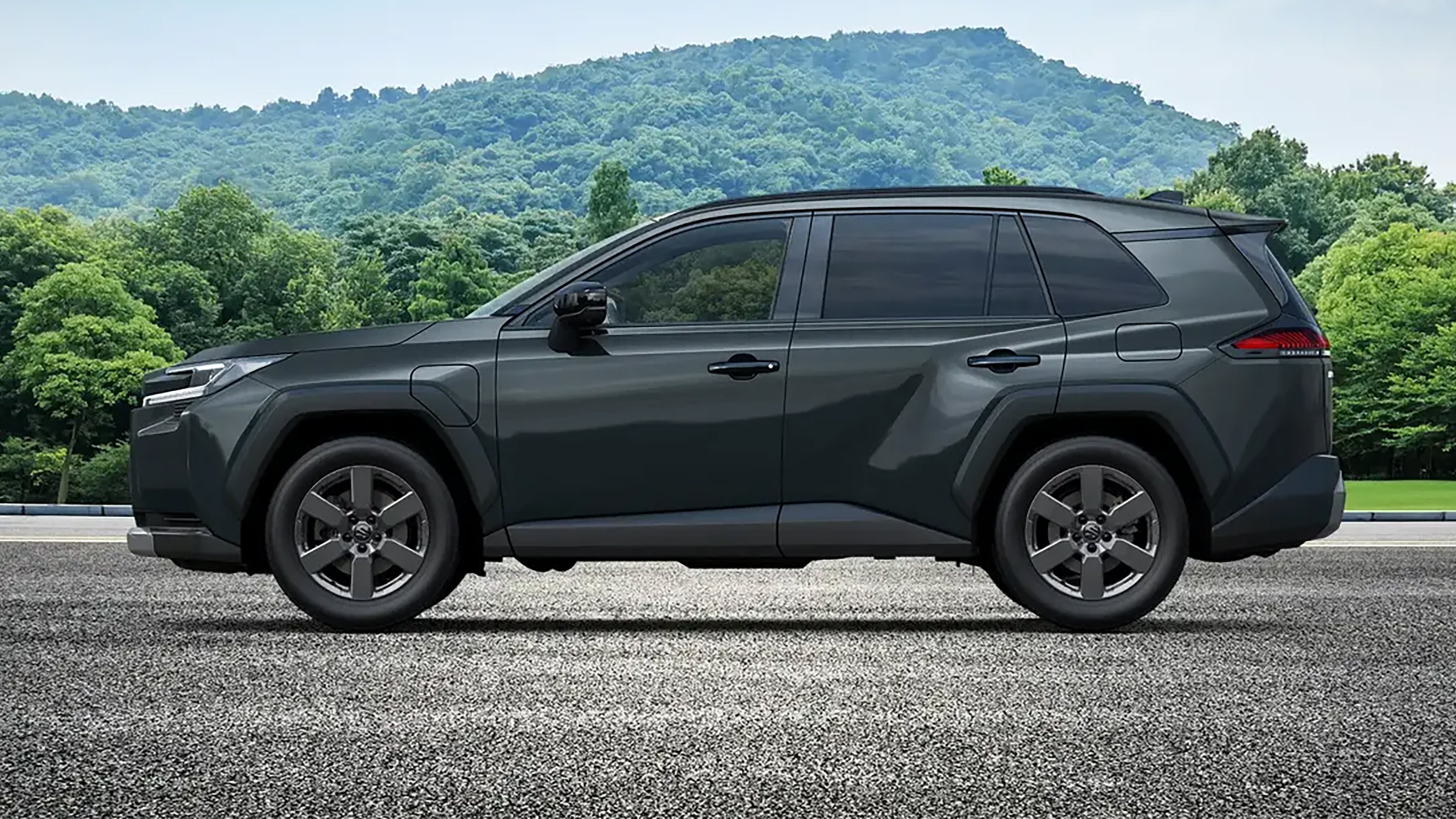 New Suzuki Across - side profile