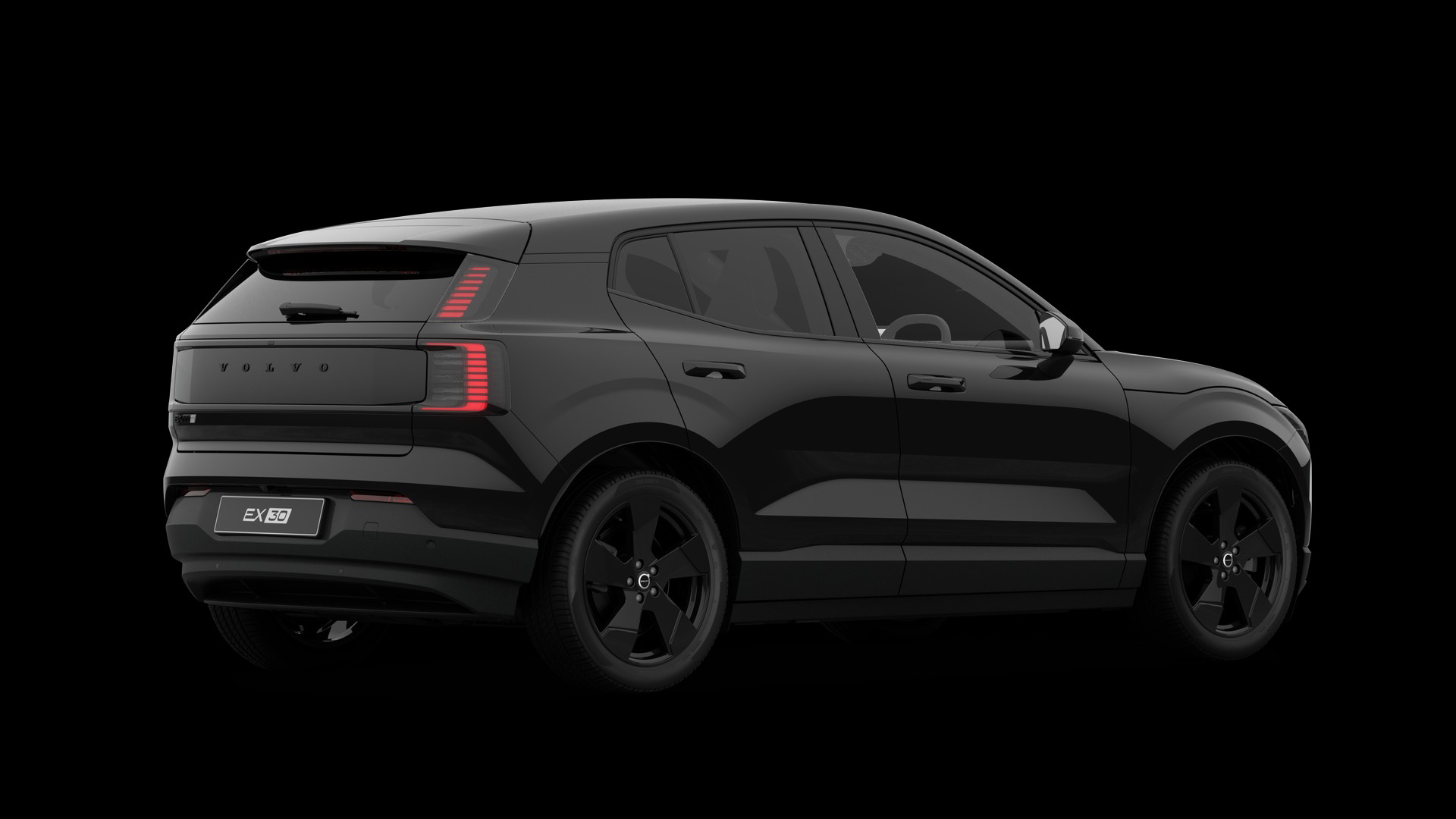 Volvo EX30 Black Edition - rear static