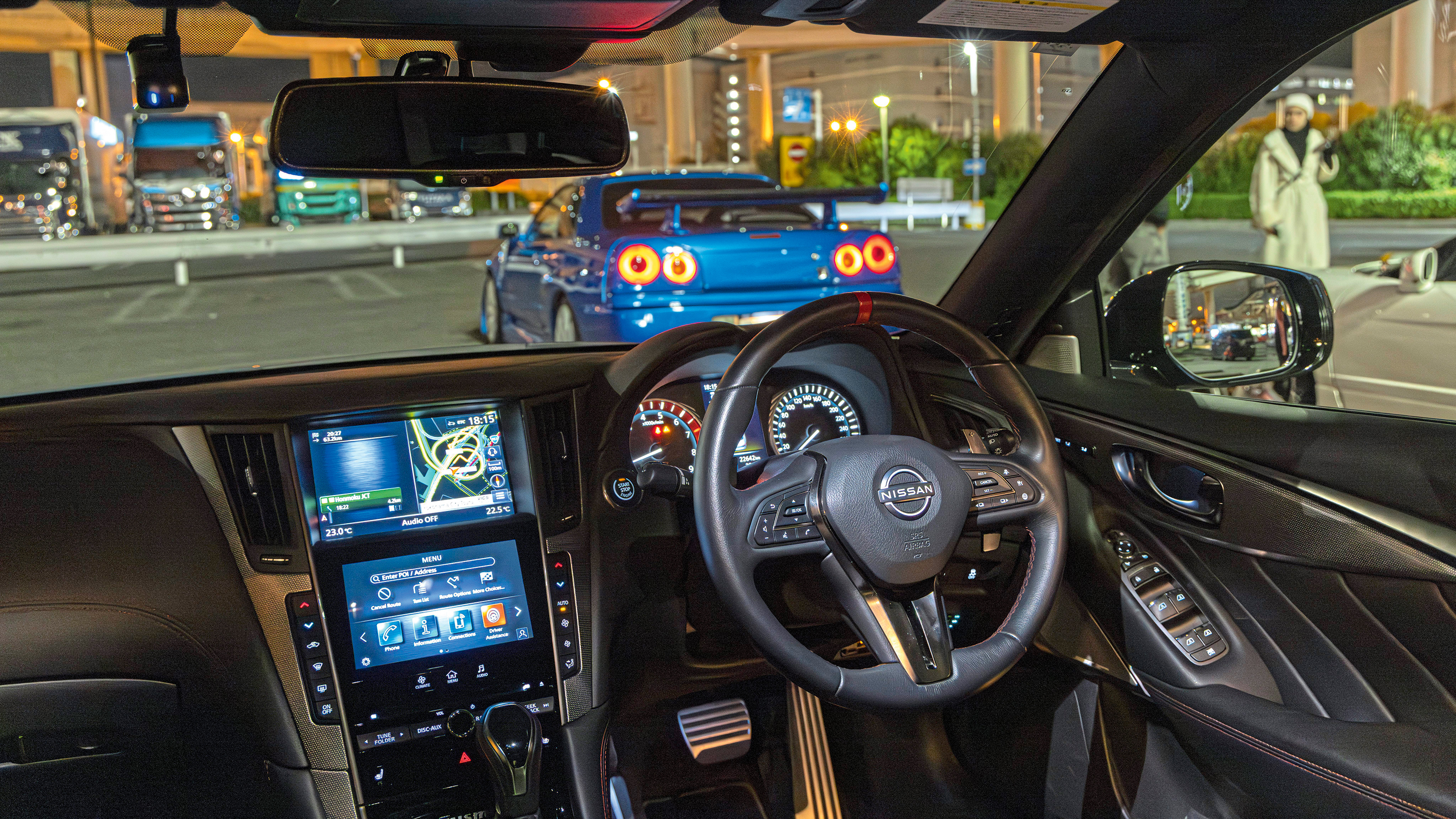 Nissan Skyline Nismo - dashboard