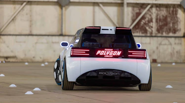 Peugeot Polygon concept - rear action