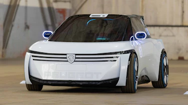 Peugeot Polygon concept - front