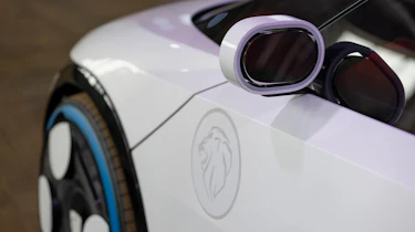 Peugeot Polygon concept - wing mirror