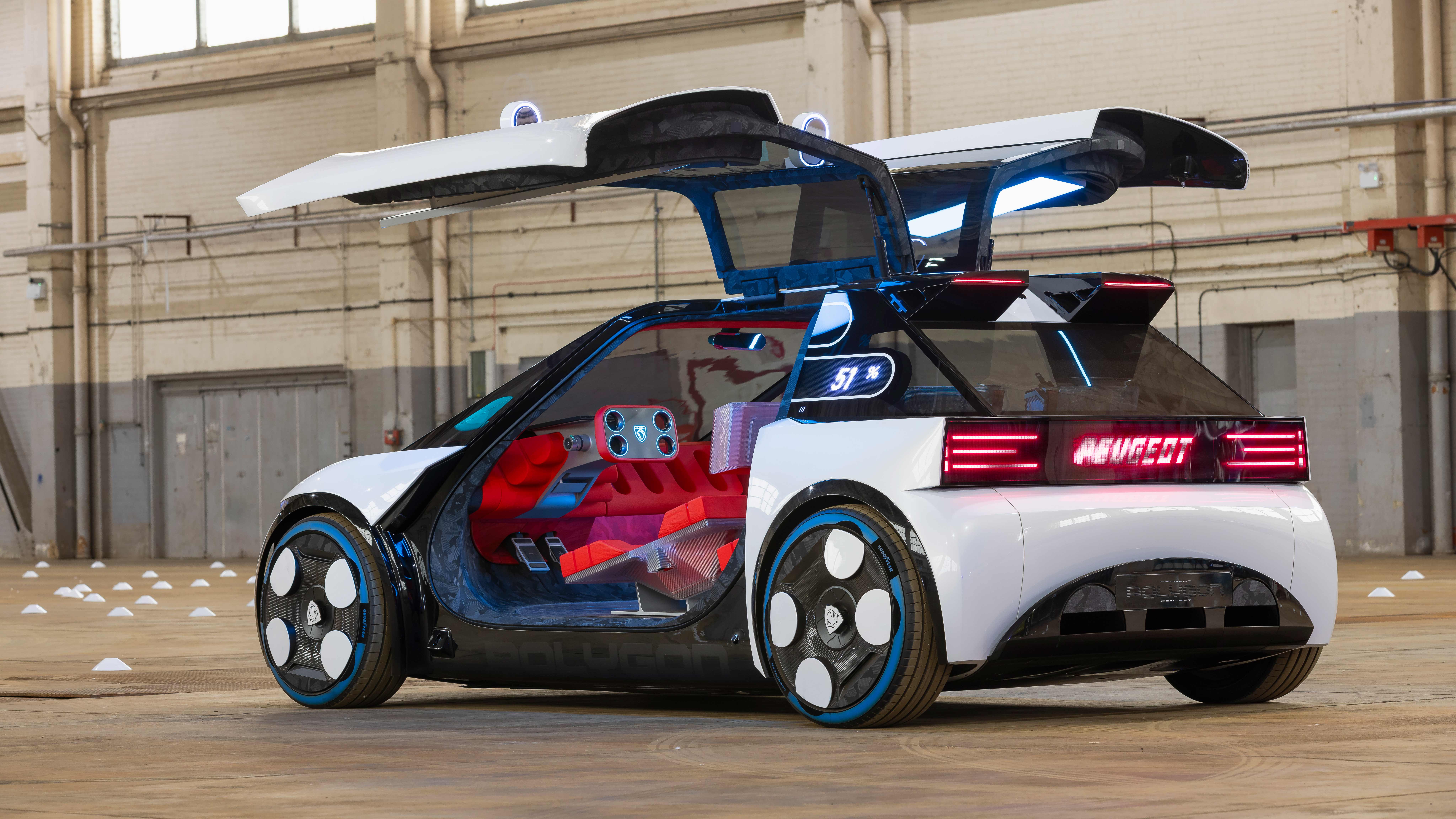 Peugeot Polygon concept - rear static