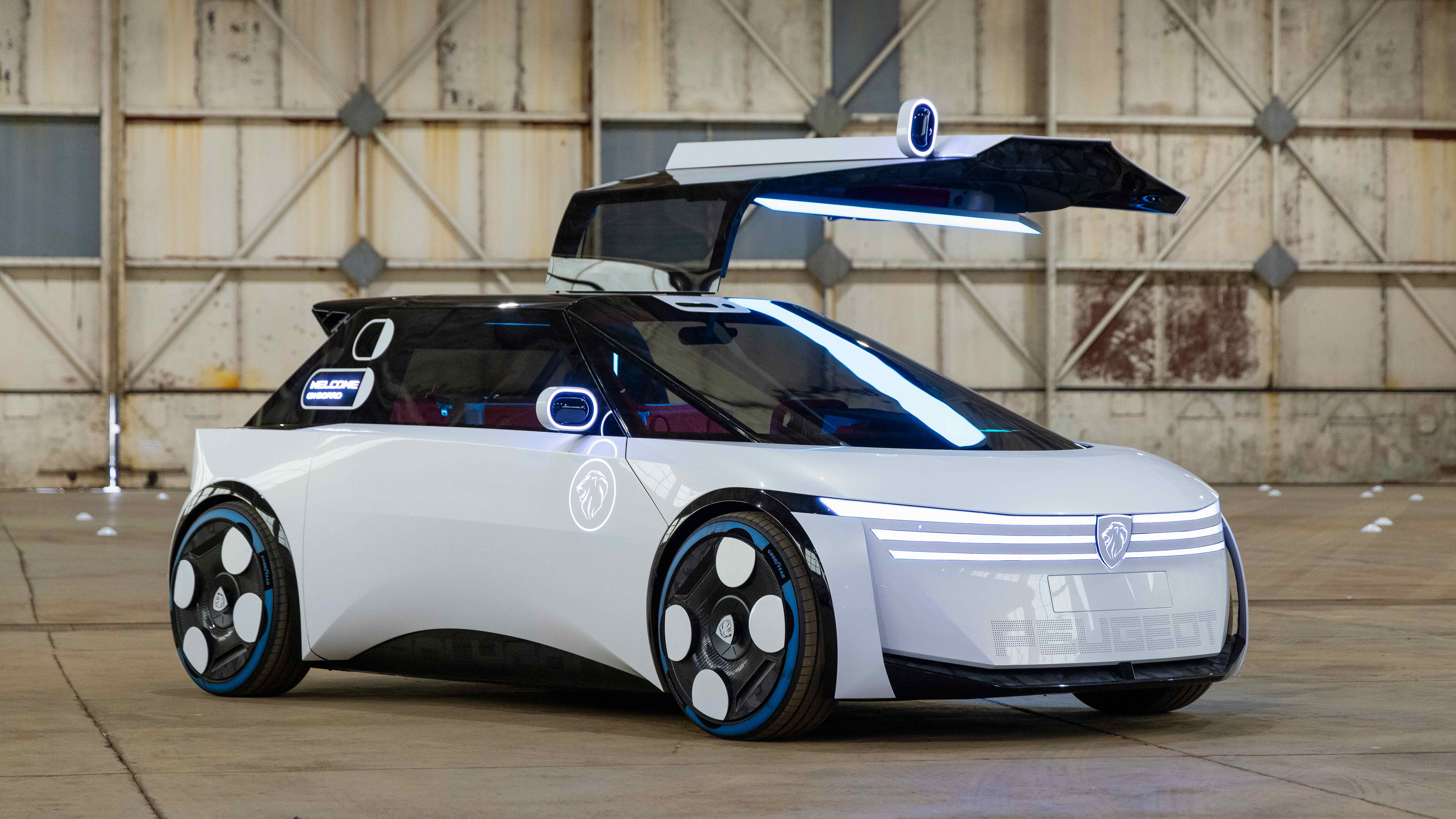 Peugeot Polygon concept - front static
