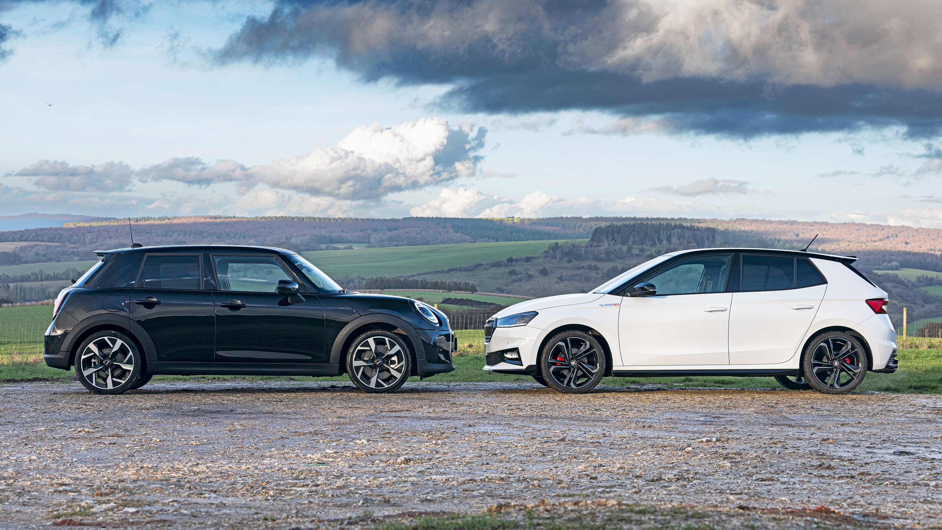Skoda Fabia 130 vs MINI Cooper S - head to head