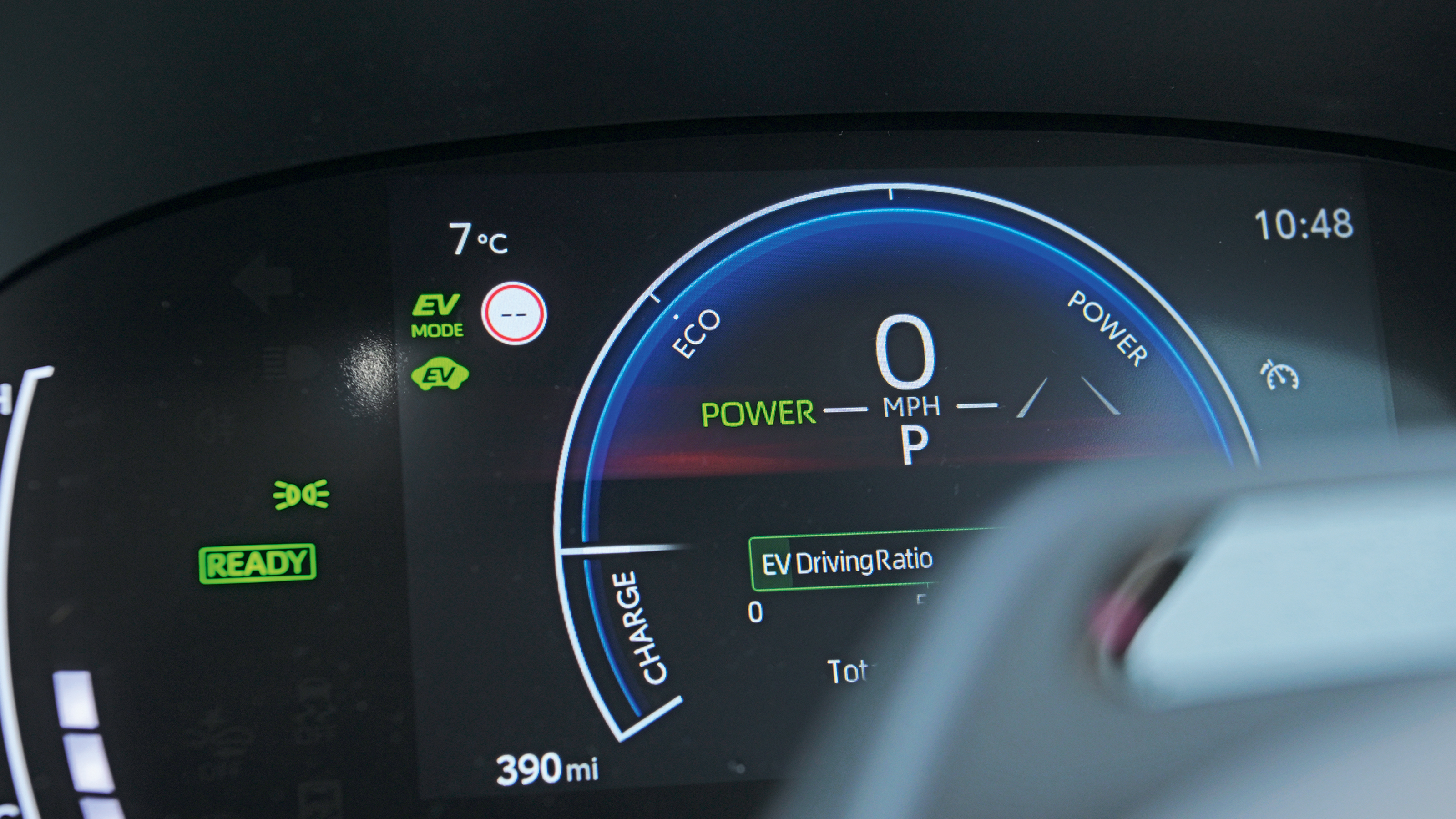 Toyota Aygo X - driver display