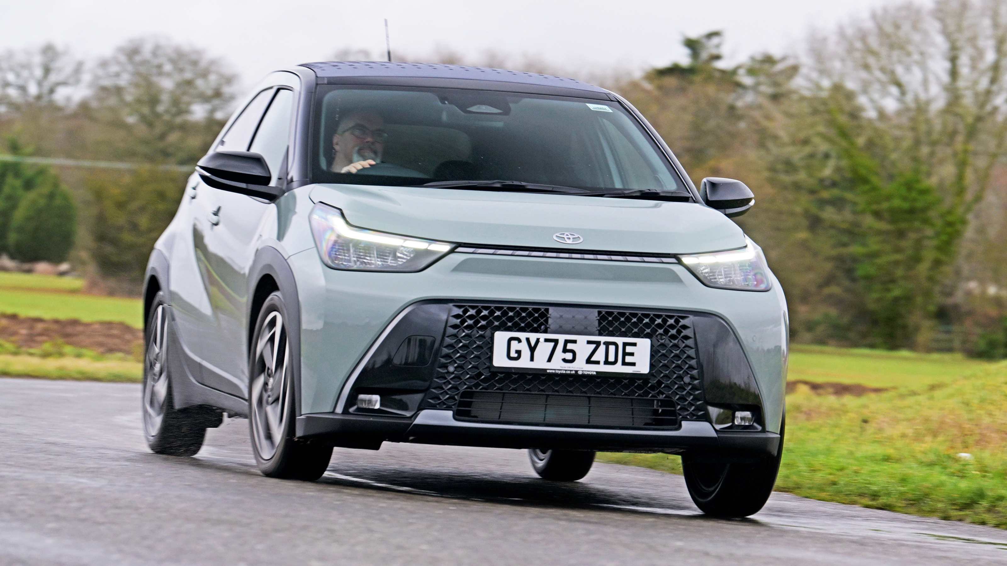 Toyota Aygo X - front cornering