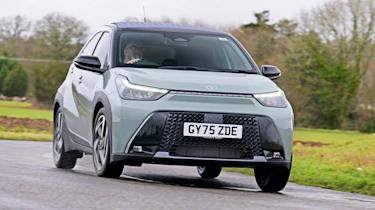 Toyota Aygo X - front cornering