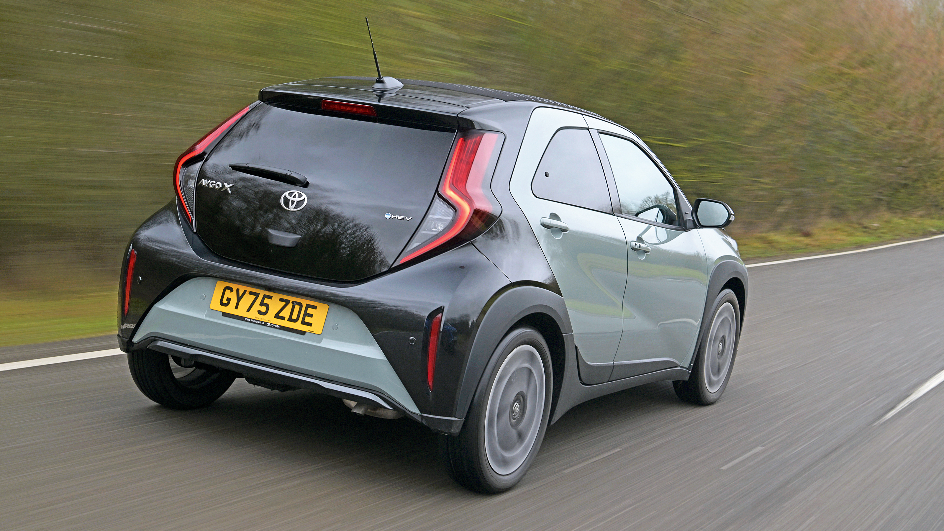 Toyota Aygo X - rear 3/4