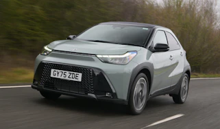 Toyota Aygo X - front tracking