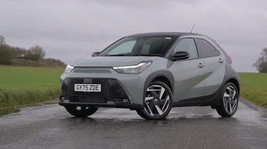 Toyota Aygo X testing in the UK - front static