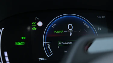 Toyota Aygo X testing in the UK - digital drivers display