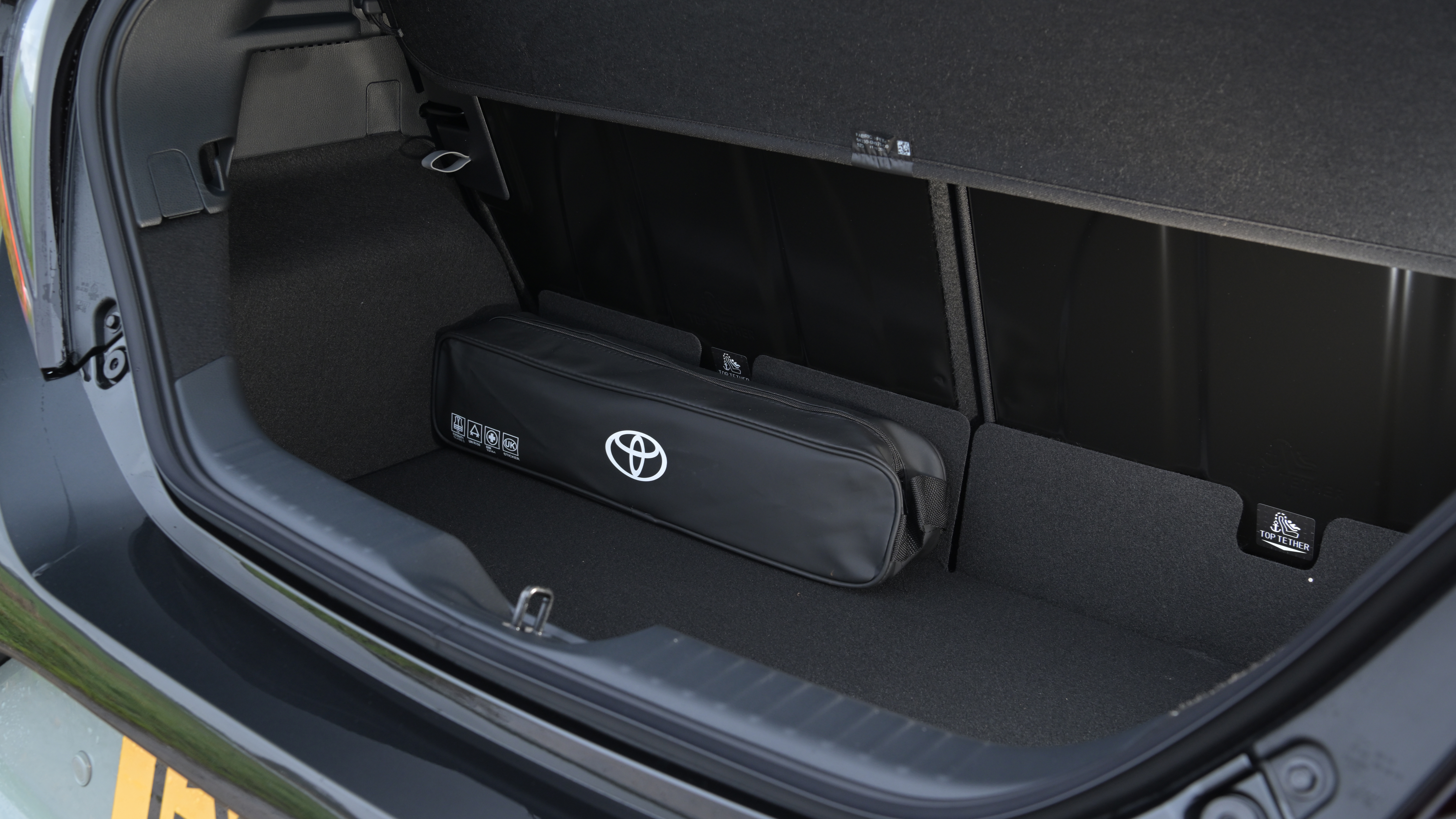 Toyota Aygo X testing in the UK - boot 