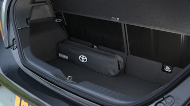 Toyota Aygo X testing in the UK - boot