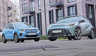 Toyota Aygo X vs Citroen C3 - front end
