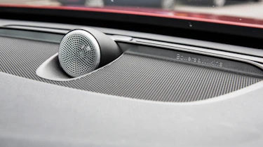 Audio system dashboard tweeter