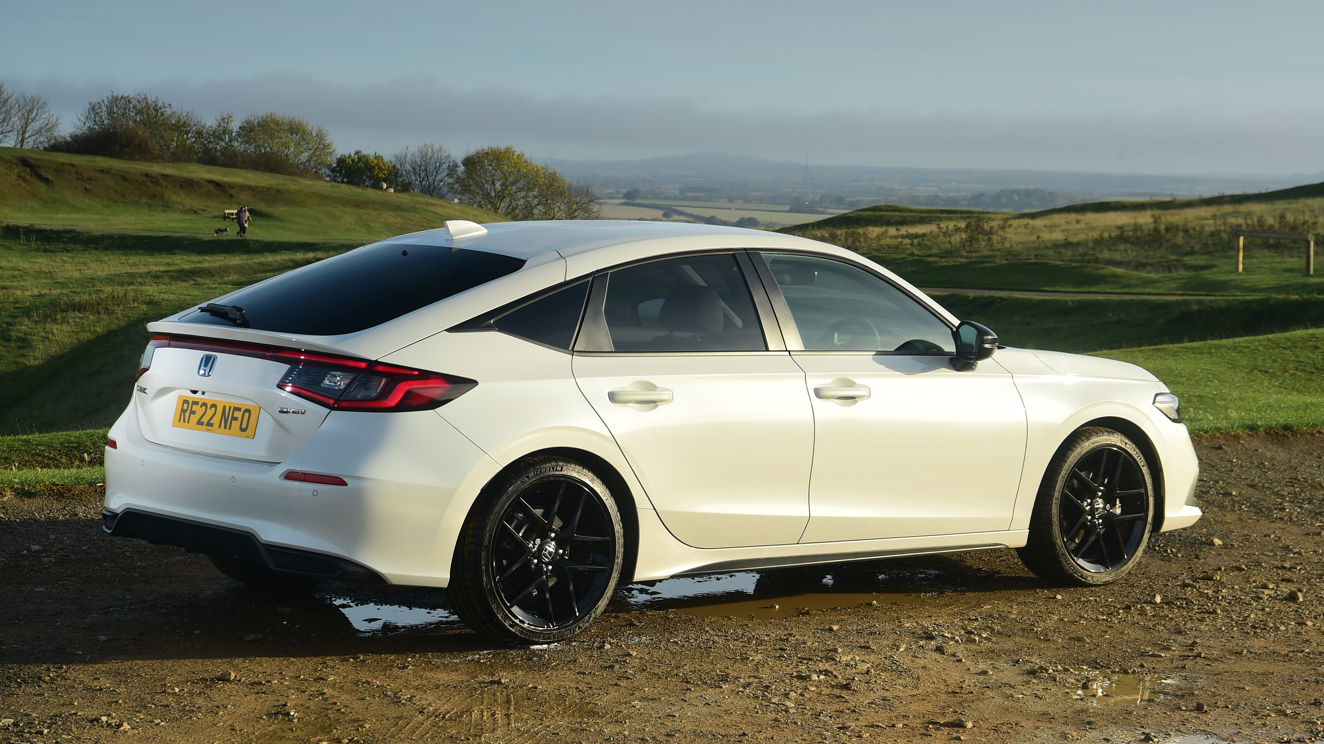 Used Honda Civic Mk10 - rear static