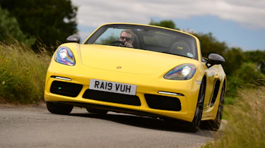 Used Porsche 718 Boxster Mk4 - front action