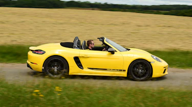 Used Porsche 718 Boxster Mk4 - side