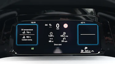 Volkswagen Golf - driver's display