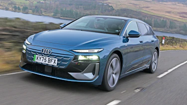 Winter range test - Audi front 3/4