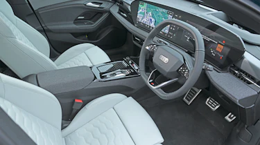 Winter range test - Audi interior