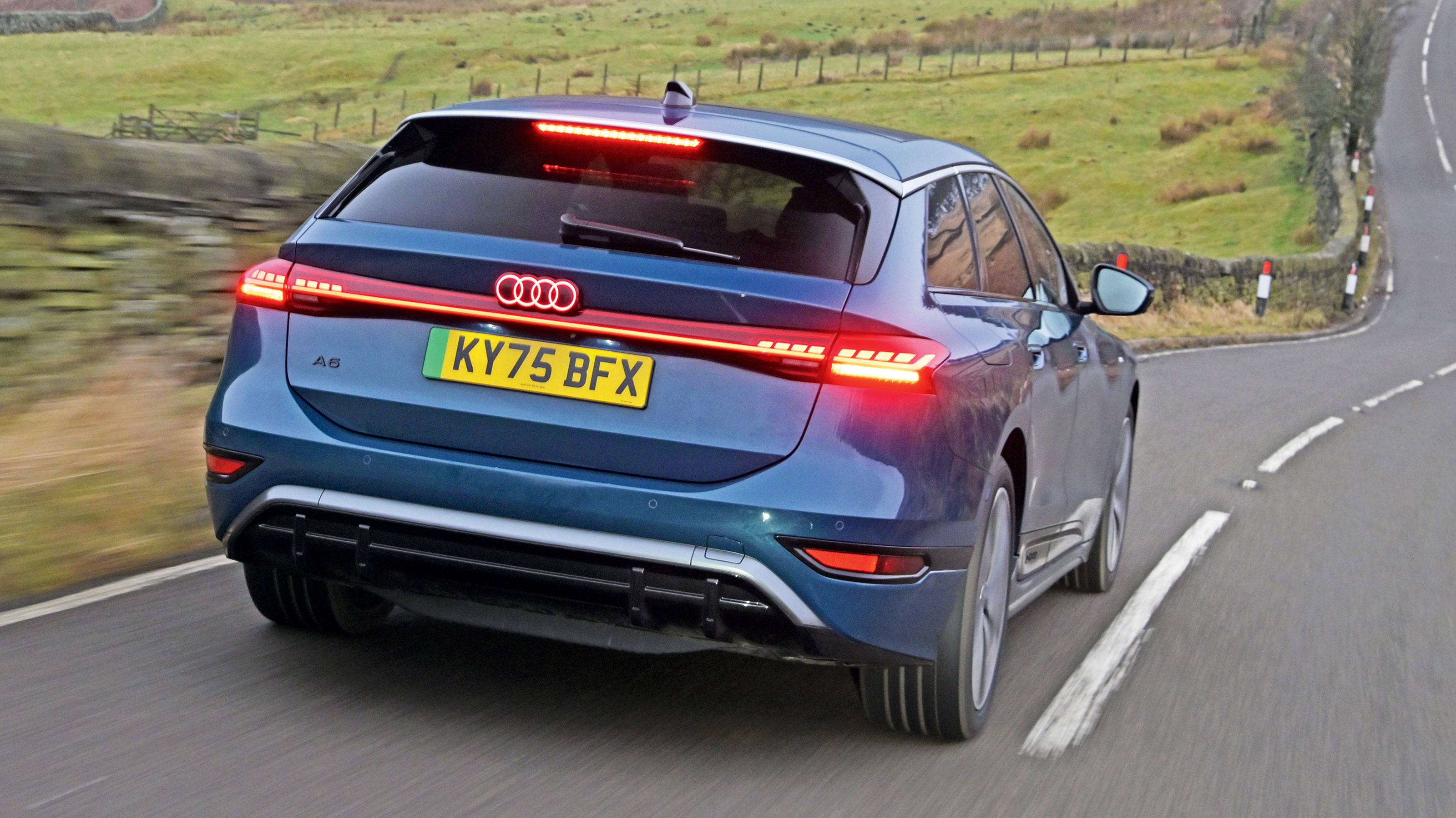 Winter range test - Audi rear 3/4