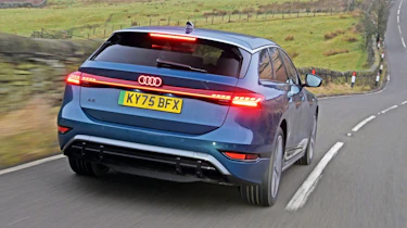Winter range test - Audi rear 3/4