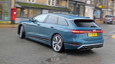 Winter range test - Audi rear cornering