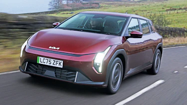 Winter range test - Kia EV4 front 3/4