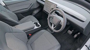 Winter range test - Tesla interior